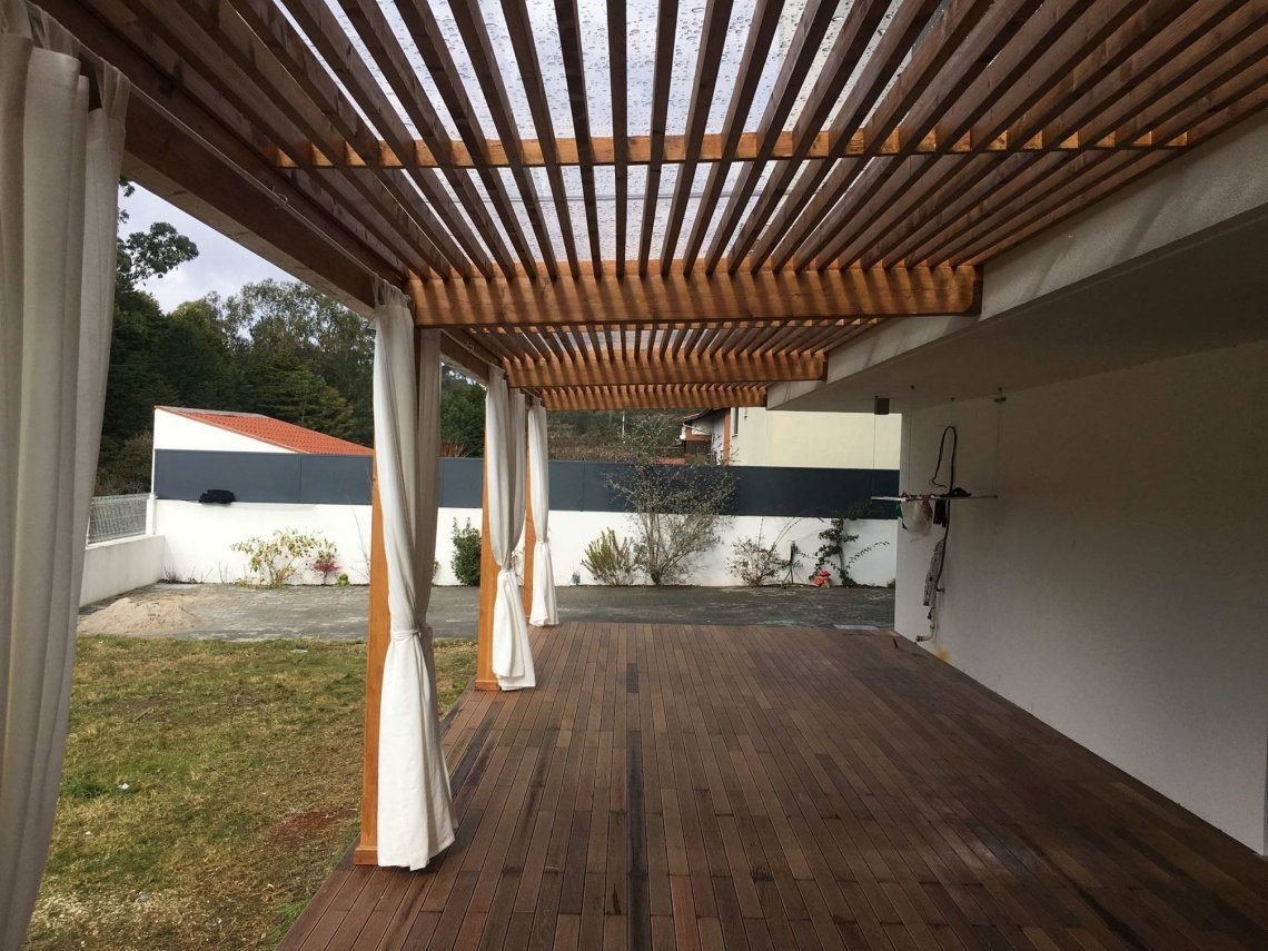 Pérgolas em Madeira
